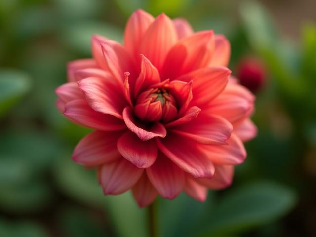 Vibrant, blooming flower in nature